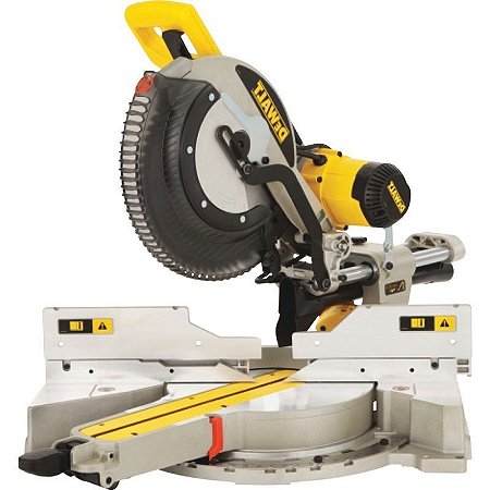 DWS780 - SERRA DE MEIA ESQUADRIA 12" (305MM) 1.675W, C/ BRAÇO TELESCÓPICO E LÂMINA DE SERRA 60D, 220V - DEWALT