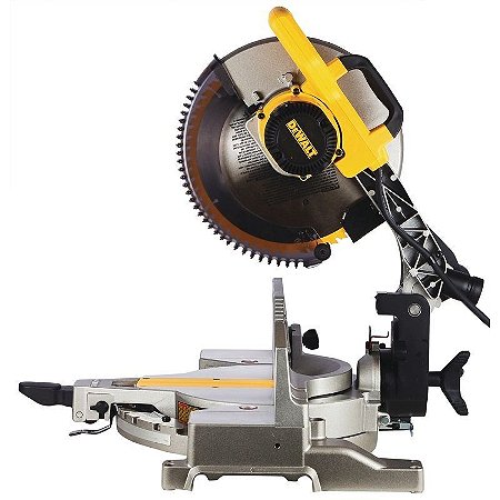 DWS715 - SERRA DE MEIA ESQUADRIA 12" (305MM) 1.600W, C/ LÂMINA DE SERRA 80D, 220V - DEWALT