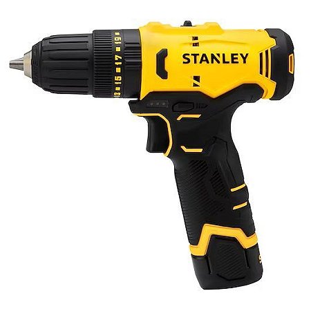 SCH10D2K - PARAFUSADEIRA / FURADEIRA DE IMPACTO  C/ 2 BAT (2AH), CARREGADOR BILVOLT E MALETA - STANLEY