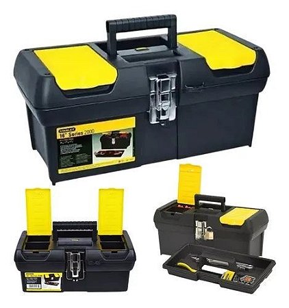 CAIXA FERRAMENTAS PLAST 16" 16-013 STANLEY