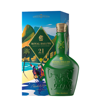 Royal Salute 21 Anos 700ml Edição Polo Rio de Janeiro