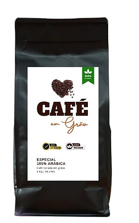 Café Especial em grãos 1 Kg - Café em Grão
