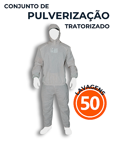 CONJUNTO PULVERIZAÇÃO - XG AGROQUIMICO ROUPA APLICAÇÃO DE AGROTÓXICOS EPI HERBICIDA DEFENSIVO