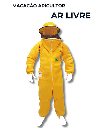 MACACÃO APICULTOR ARLIVRE AMARELO TAM - XG