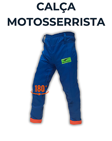 CALÇA 180° DE PROTEÇÃO CONTRA MOTOSSERRA TAM - XXG