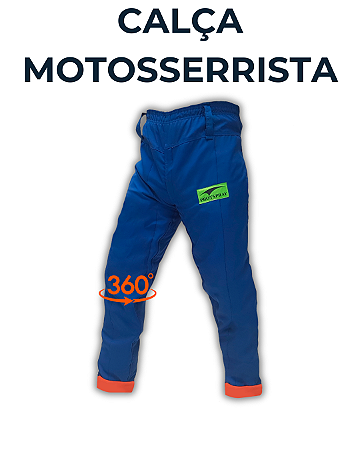CALÇA 360° DE PROTEÇÃO CONTRA MOTOSSERRA TAM - XG