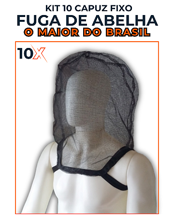 KIT 10 CAPUZ FUGA DE ABELHA FIXO