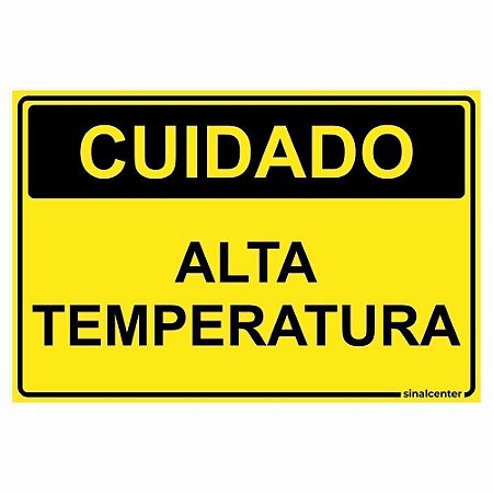 Placa cuidado alta temperatura