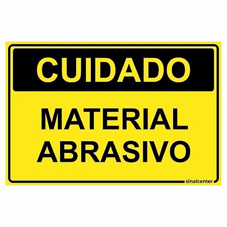 Placa cuidado material abrasivo
