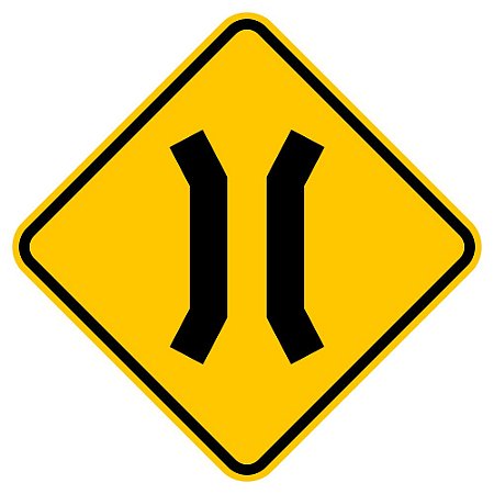 Placa ponte estreita A-22