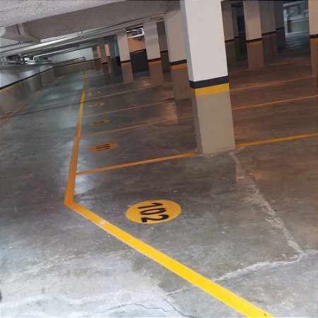 Pintura de sinalização de condomínios