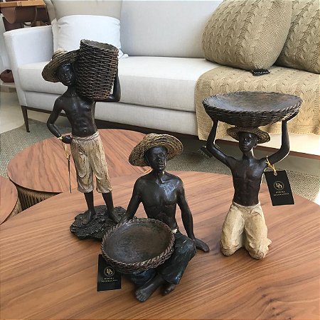 FIGURA DECORATIVA AFRICANOS