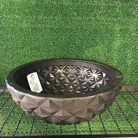 VASO DECORATIVO BACIA DIAMANTE