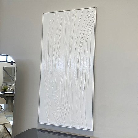 QUADRO EM TELA CANVA PINTURA A MÃO TECIDOS