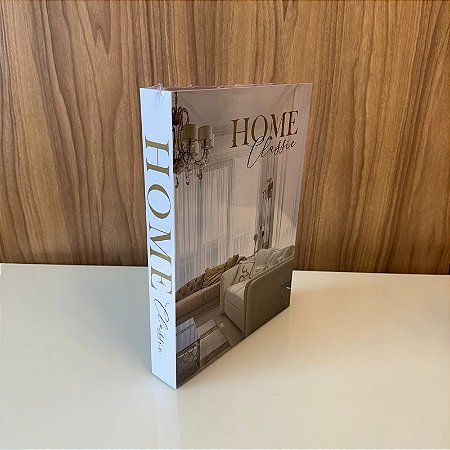 CAIXA LIVRO HOME CLASSIC GRANDE