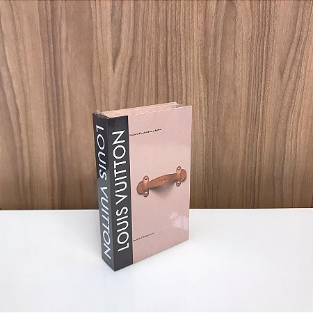 CAIXA LIVRO LOUIS VUITTON MÉDIA 21X30CM