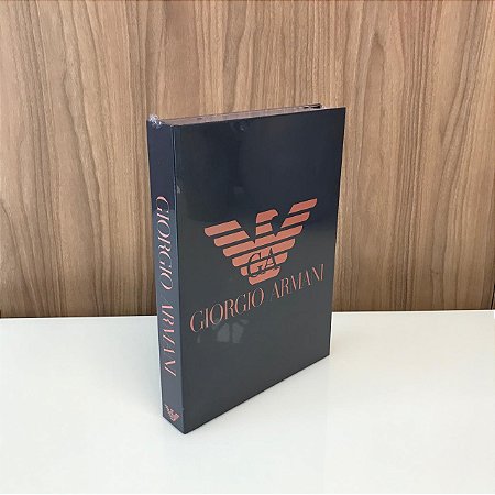 CAIXA BOOK/ LIVRO CAIXA - GIORGIO ARMANI GRANDE .