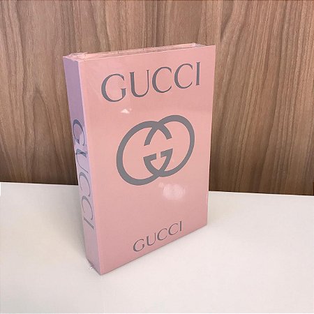 CAIXA BOOK/ LIVRO CAIXA - GUCCI MÉDIA .