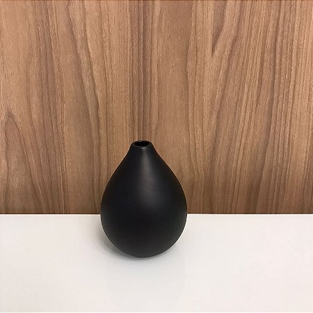 VASO SOLITARIO PINGO PRETO FOSCO - MEDIO