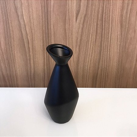 GARRAFA 1 DECOR  PRETO FOSCO - GRANDE