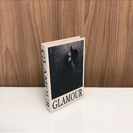 CAIXA LIVRO  GLAMOUR  PEQUENA