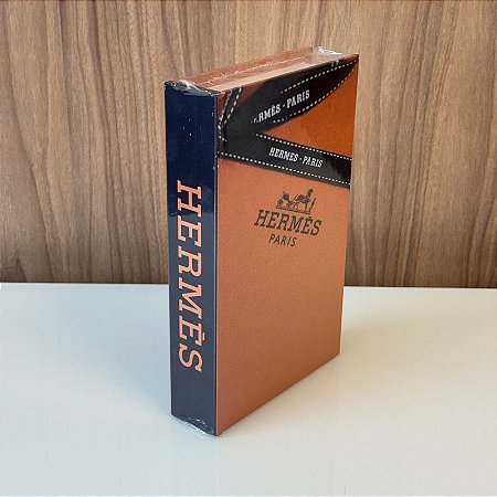 CAIXA BOOK/ LIVRO CAIXA - HERMES PEQUENA .