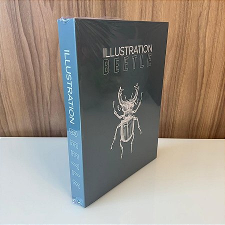 CAIXA BOOK / LIVRO CAIXA  ILLUSTRATION BEETLE - GRANDE .