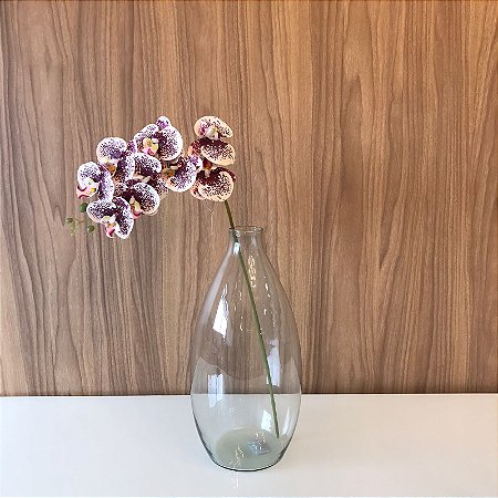 HASTE ORQUIDEA X9 - BRANCO E ROXO