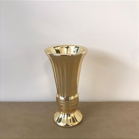 VASO VOYAGE CROMADO OURO