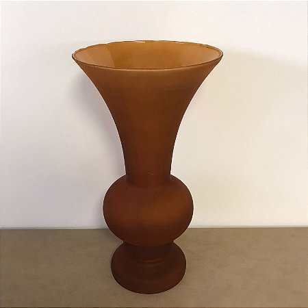 VASO CANELADO MARROCOS MARROM