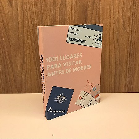CAIXA LIVRO 1001 LUGARES GRANDE