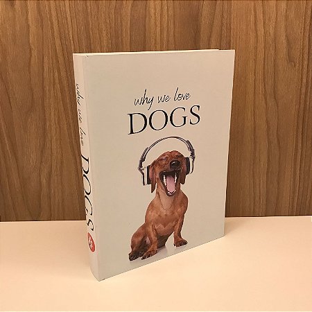 CAIXA BOOK / LIVRO CAIXA - DOG GRANDE .