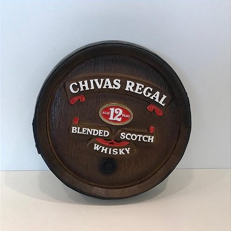 BARRIL DECORATIVO KG PEQUENO CHIVAS - 25X25CM