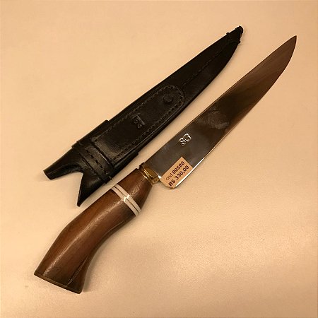 CONJUNTO DE FACA COM BAINHA E CAIXA