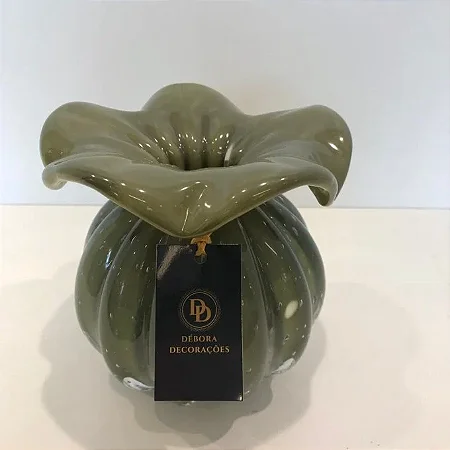 VASO LOVE TROUXINHA VERDE EM MURANO