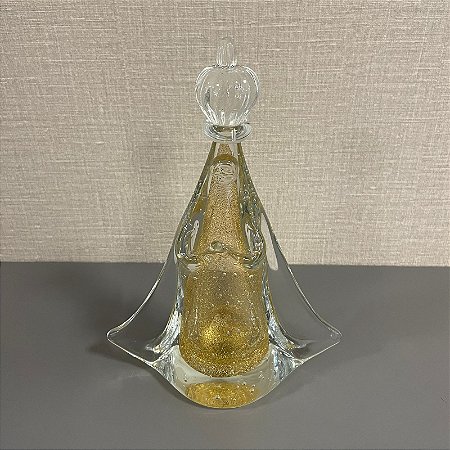 ESCULTURA DECORATIVA EM MURANO NOSSA SENHORA