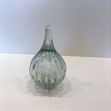 GOTA DE MURANO AZUL TRANSPARENTE