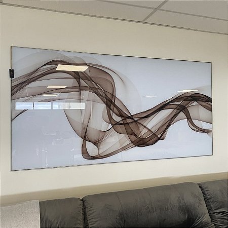 QUADRO TULOFINO MOLDURA ALUMÍNIO FILETE 2,00M X 1,00M