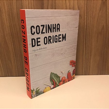CAIXA LIVRO COZINHA DE ORIGEM GRANDE