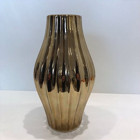 VASO BULB COBRE 27X16CM