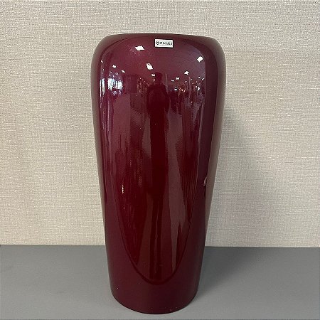 VASO DE CHÃO EM FIBRA MARSALA
