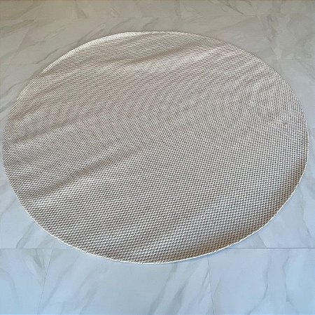 TAPETE REDONDO SISAL SINTETICO BELGA-2,50METROS