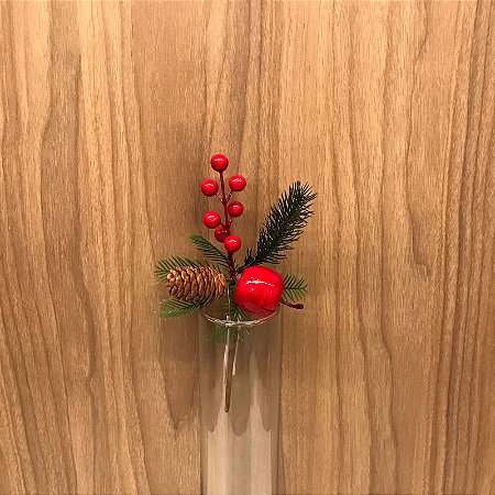 HASTE NATALIBA BERRIES E PINHA MINI