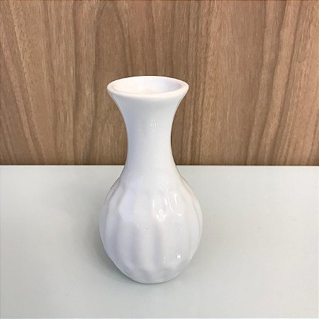 MINI VASINHO BRANCO DE CERAMICA