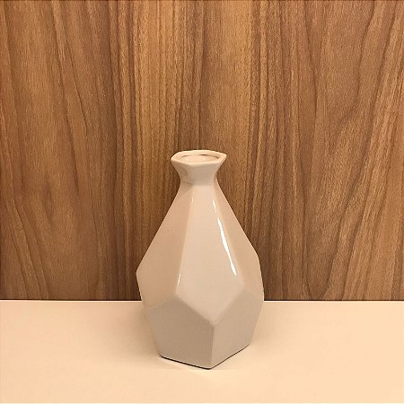 VASO SOLITARIO PEDRA  OFF WHITE