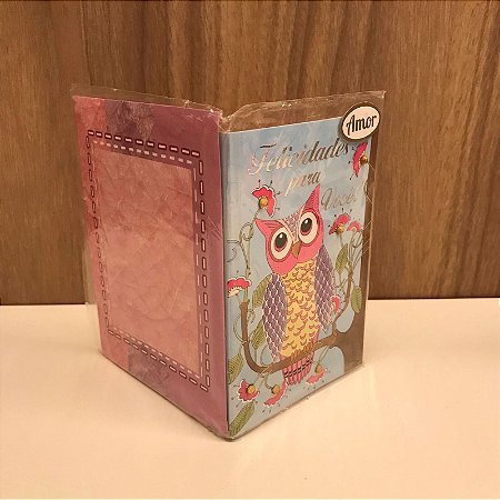 CARTÃO COM ENVELOPE - FELICIDADES PARA VOCÊ