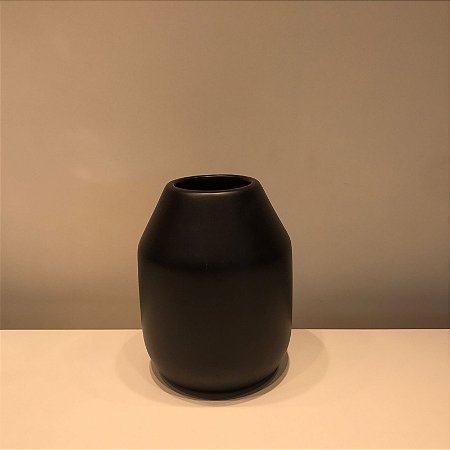 VASO 4 MONACO PRETO FOSCO - PEQUENO .