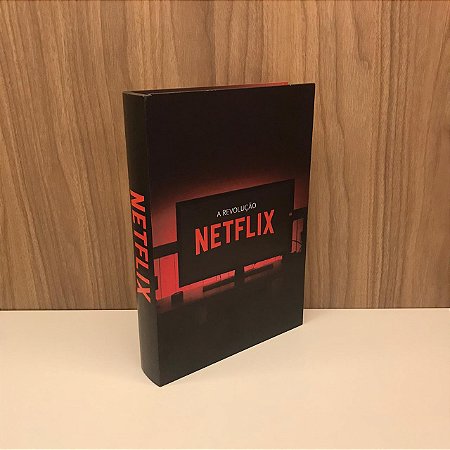 CAIXA LIVRO  NETFLIX MÉDIA
