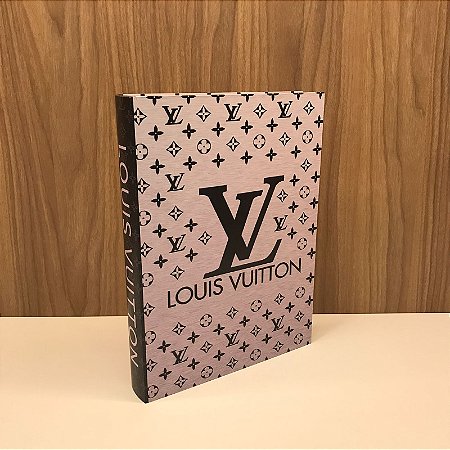 CAIXA LIVRO  LOUIS VUITTON GRANDE