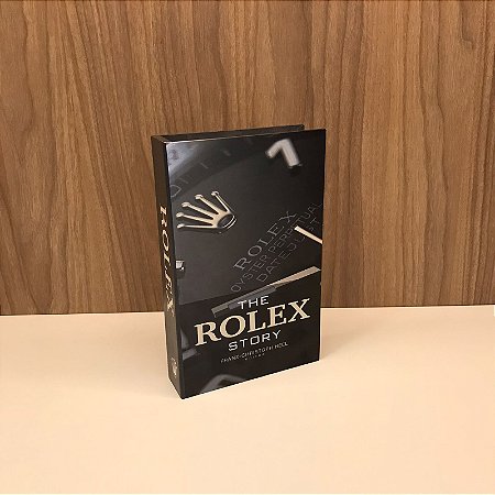 CAIXA LIVRO ROLEX PEQUENA